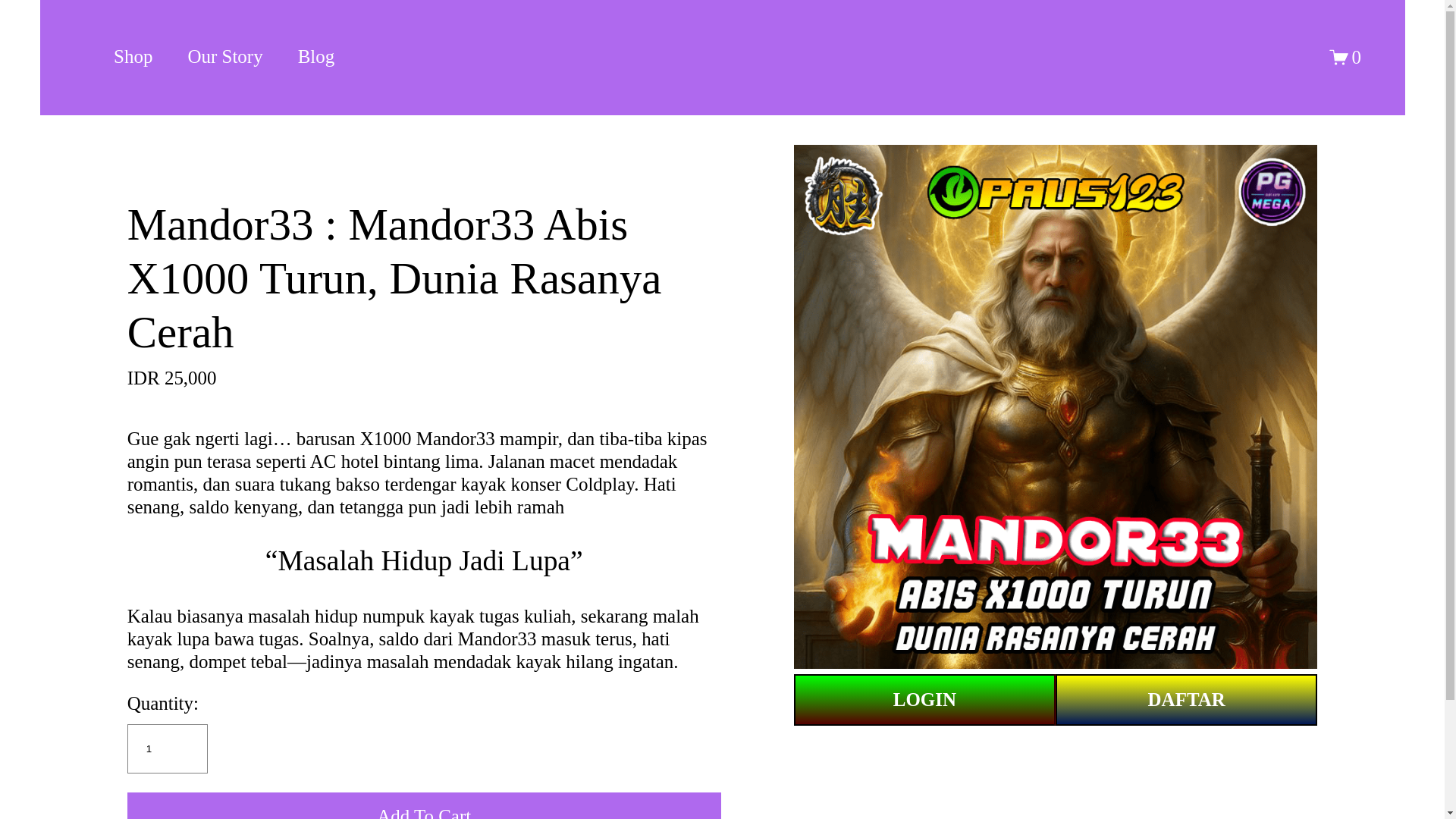 website screenshot of https://mandor33.org/