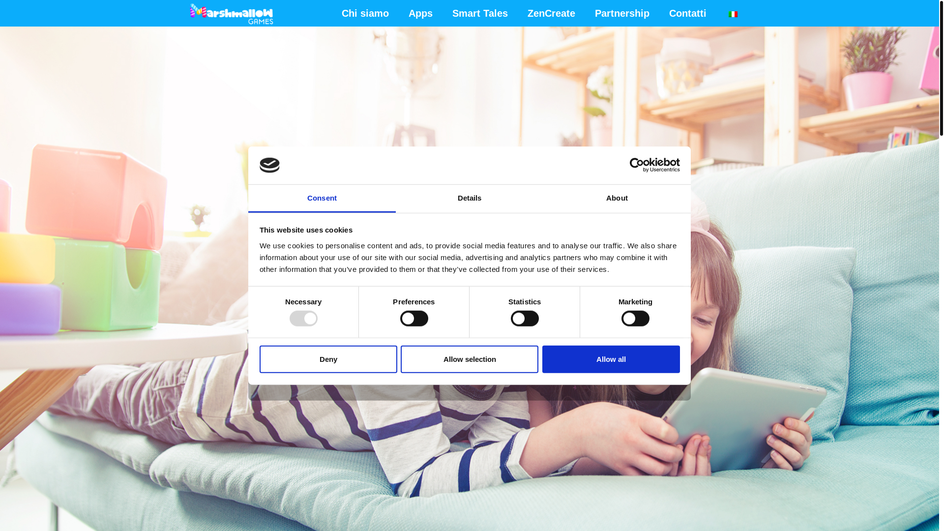 website screenshot of https://marsh-mallowgame.com/