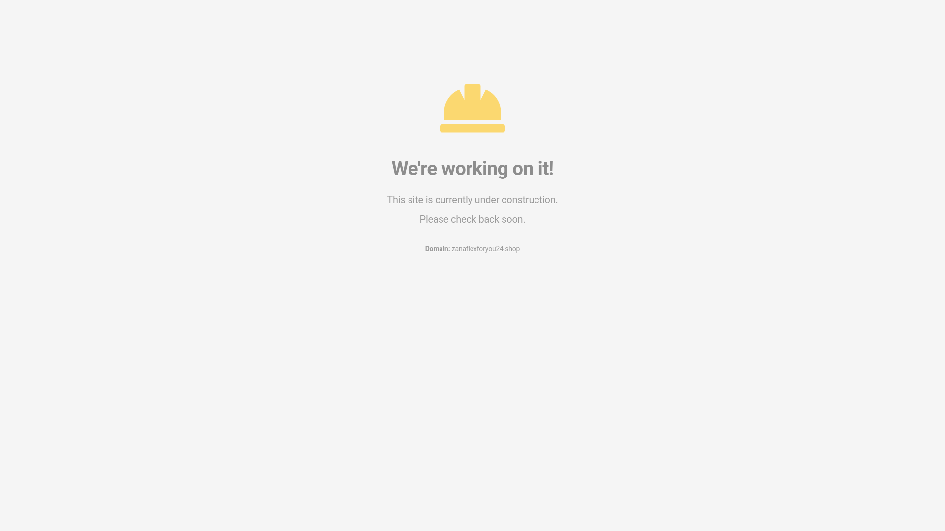 website screenshot of https://zanaflexforyou24.shop/