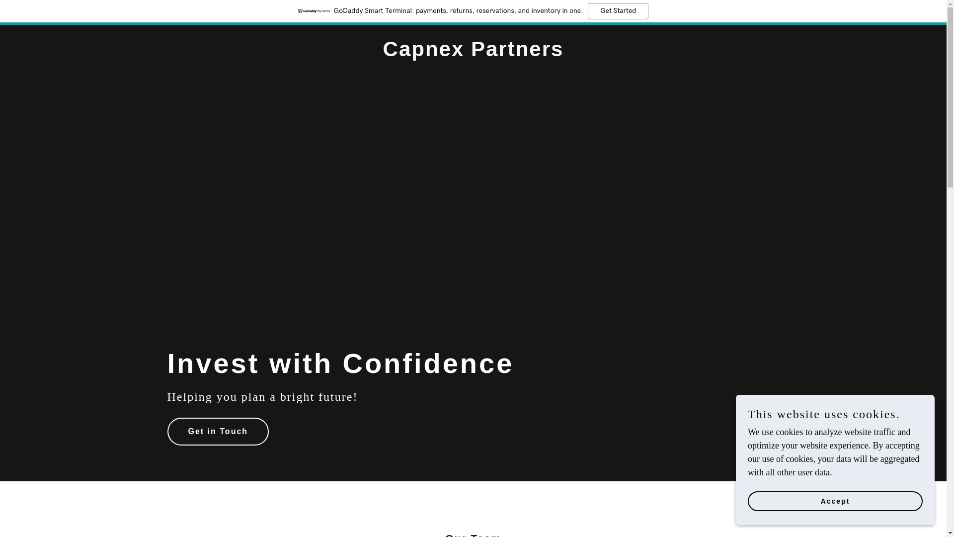 website screenshot of https://capnexpartners.com/
