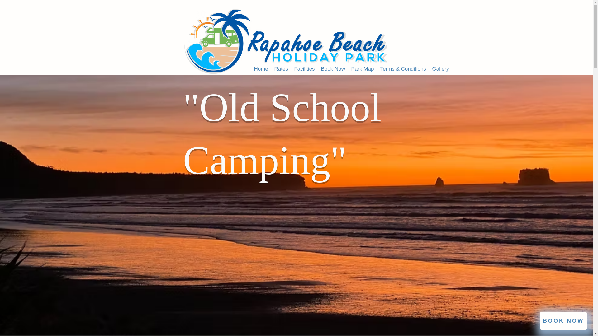 website screenshot of https://rapahoebeach.com/