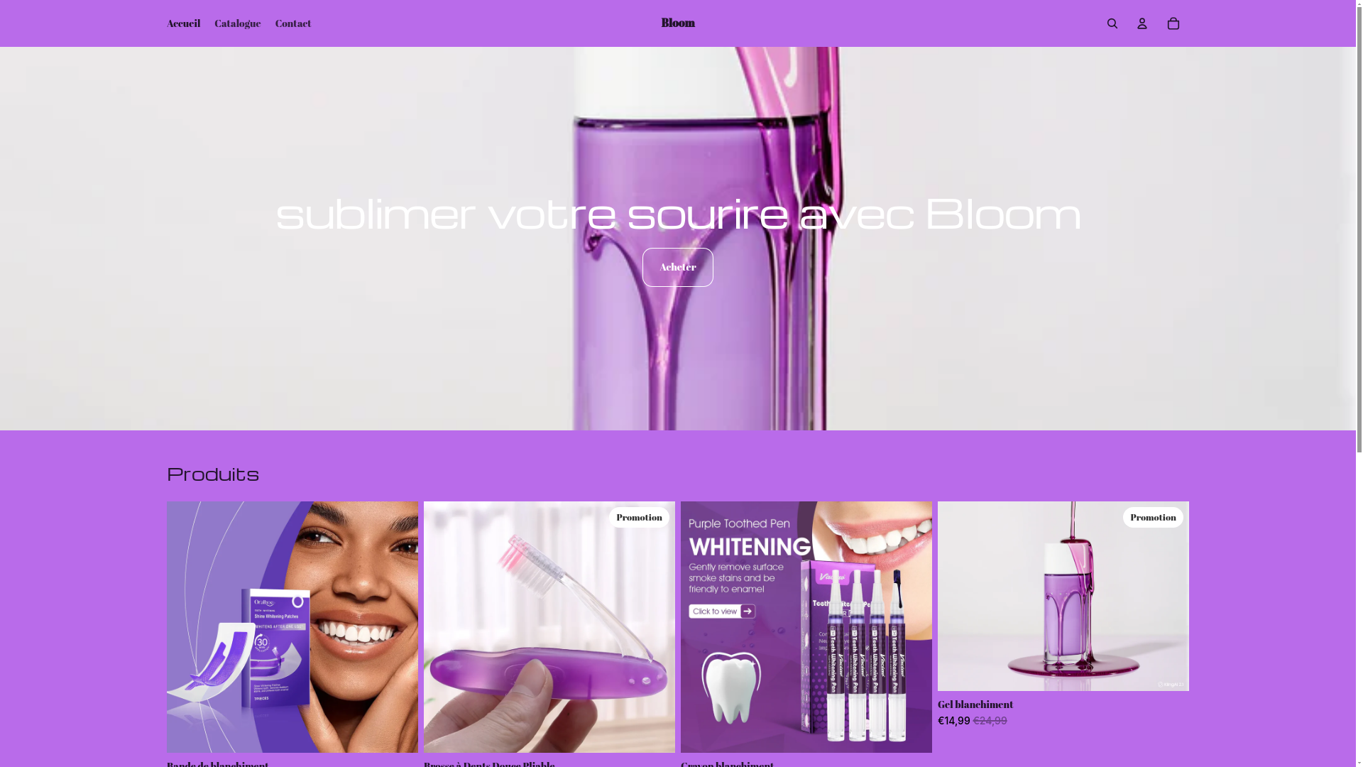 website screenshot of https://bloomblanchiment.com/