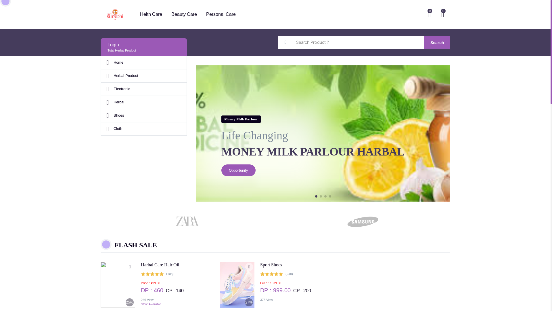 website screenshot of https://moneymilkincomeparlour.online/