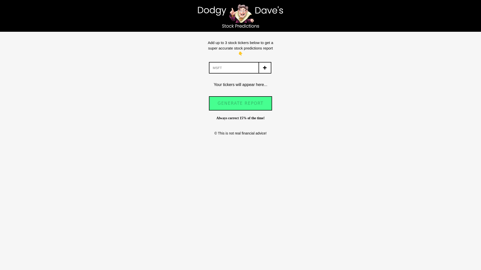 website screenshot of https://stock-prediction-8ap.pages.dev/