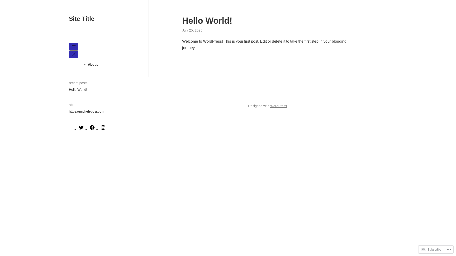 website screenshot of https://a8ctest20250725v25.blog/