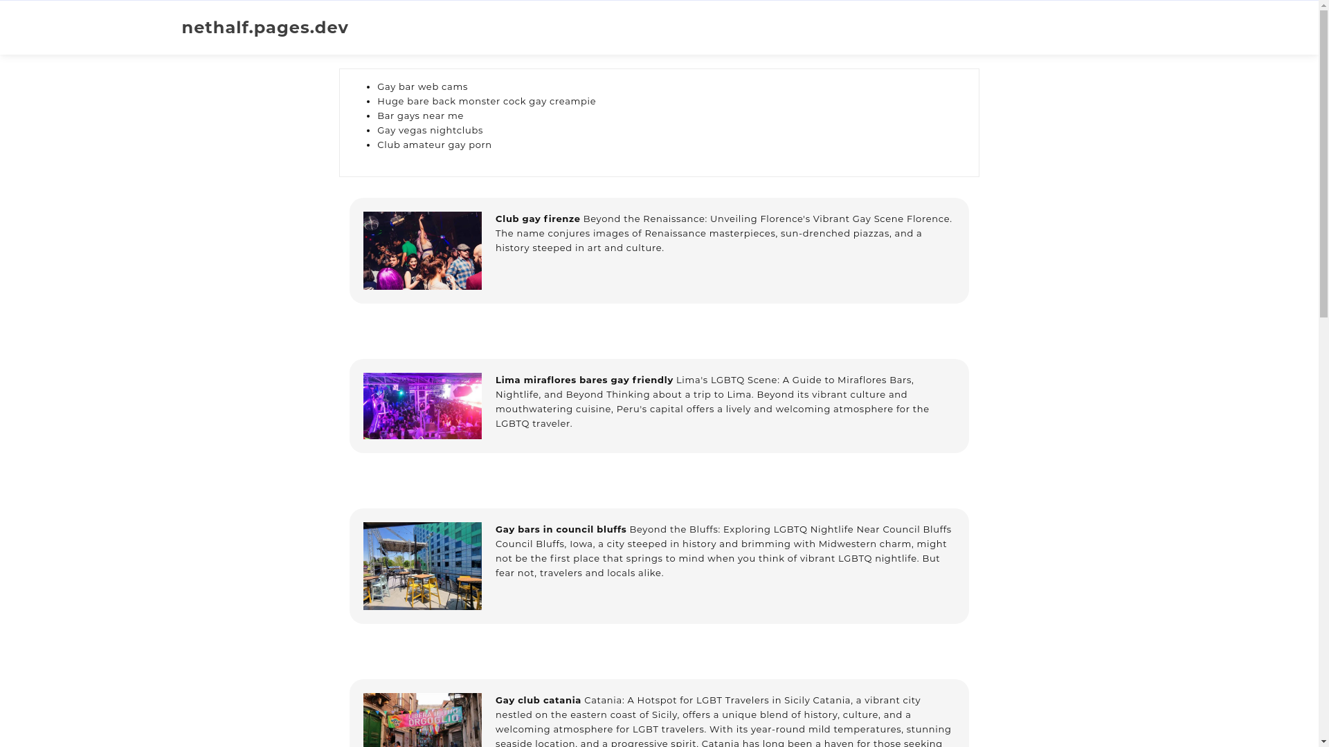 website screenshot of https://nethalf.pages.dev/