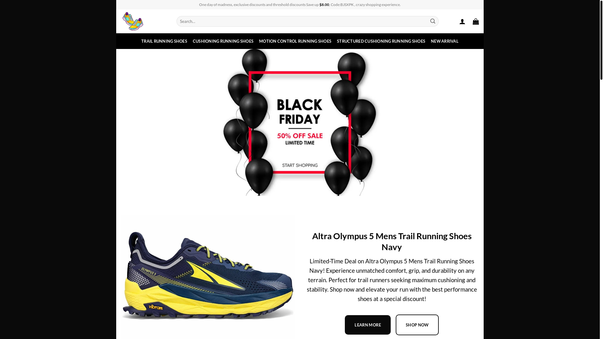 website screenshot of http://activeshoehub.com/