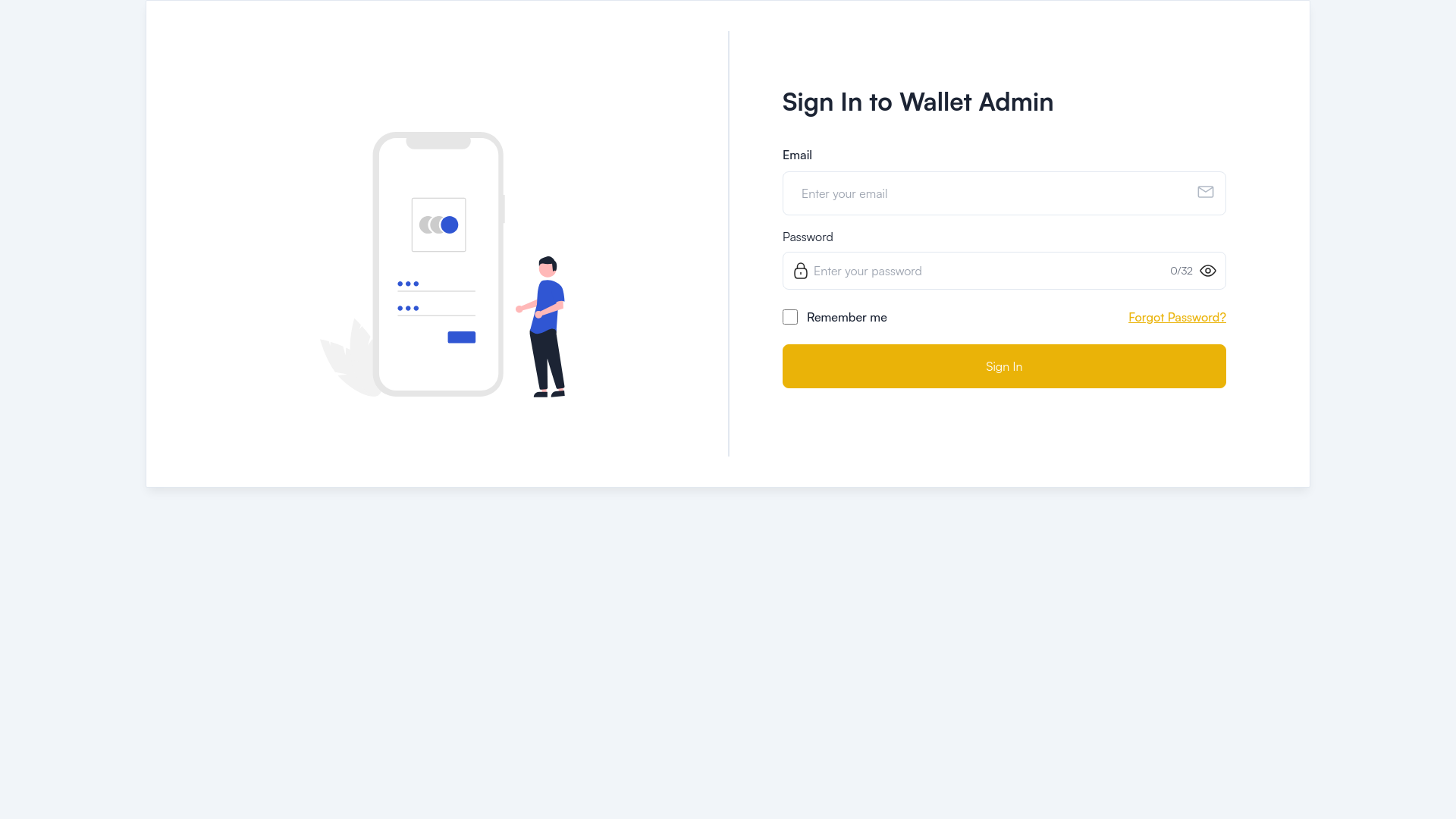 website screenshot of https://admin-dashboard-5pa.pages.dev/