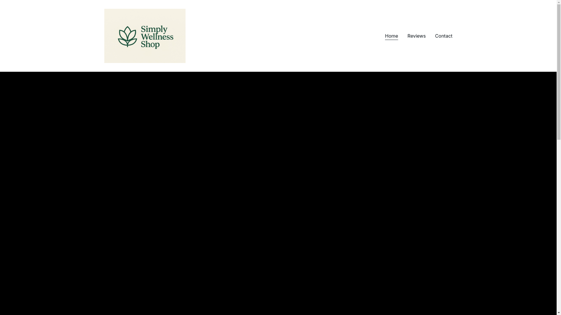 website screenshot of https://simplywellnessshop.com/