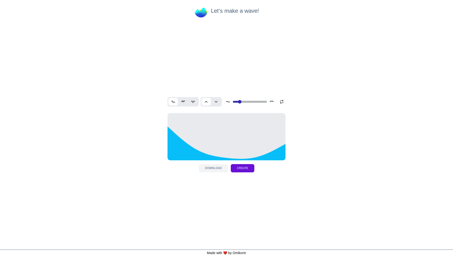 website screenshot of https://penpot-waves-generator.pages.dev/