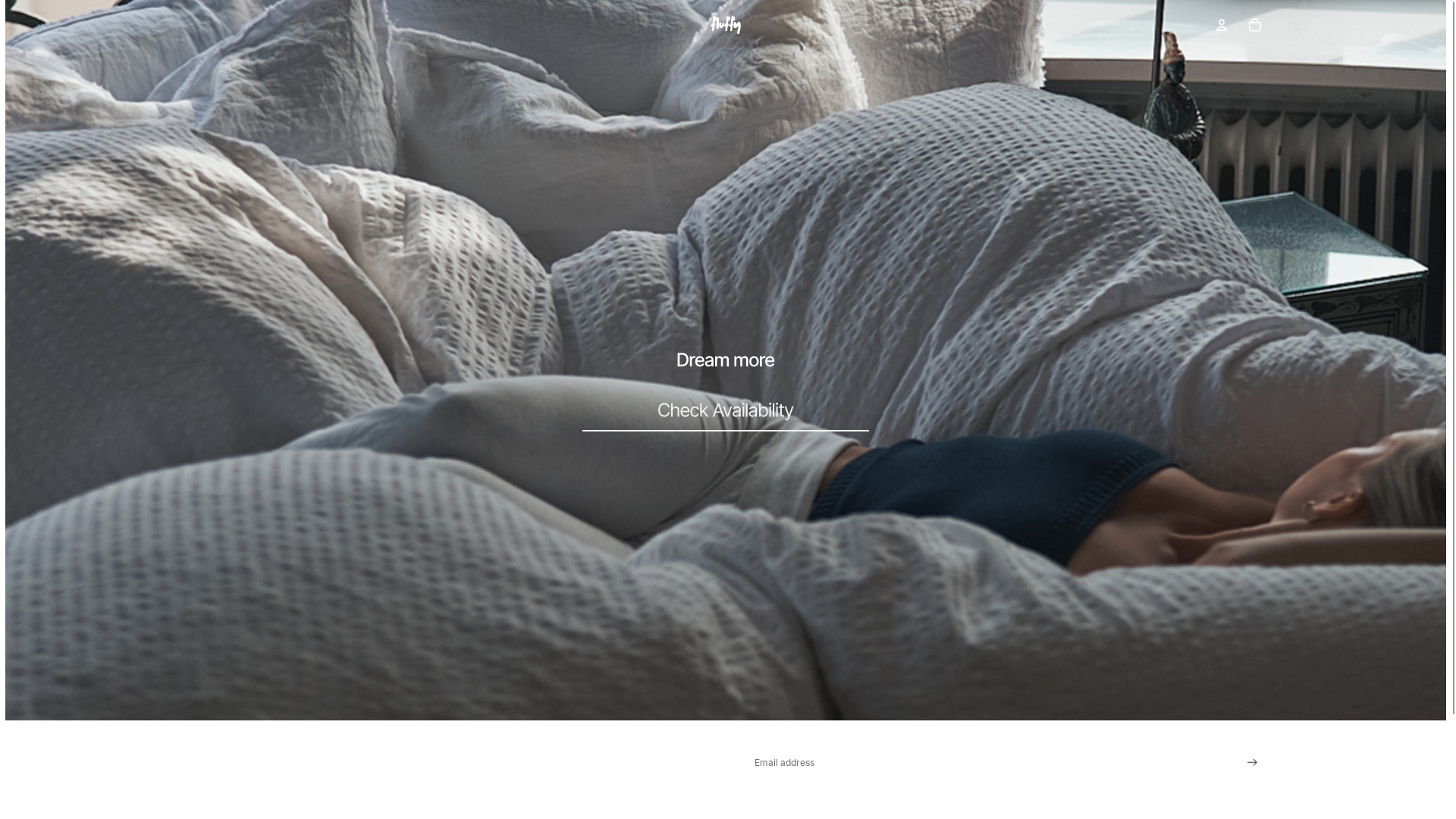 website screenshot of https://flufflyduvetcovers.store/