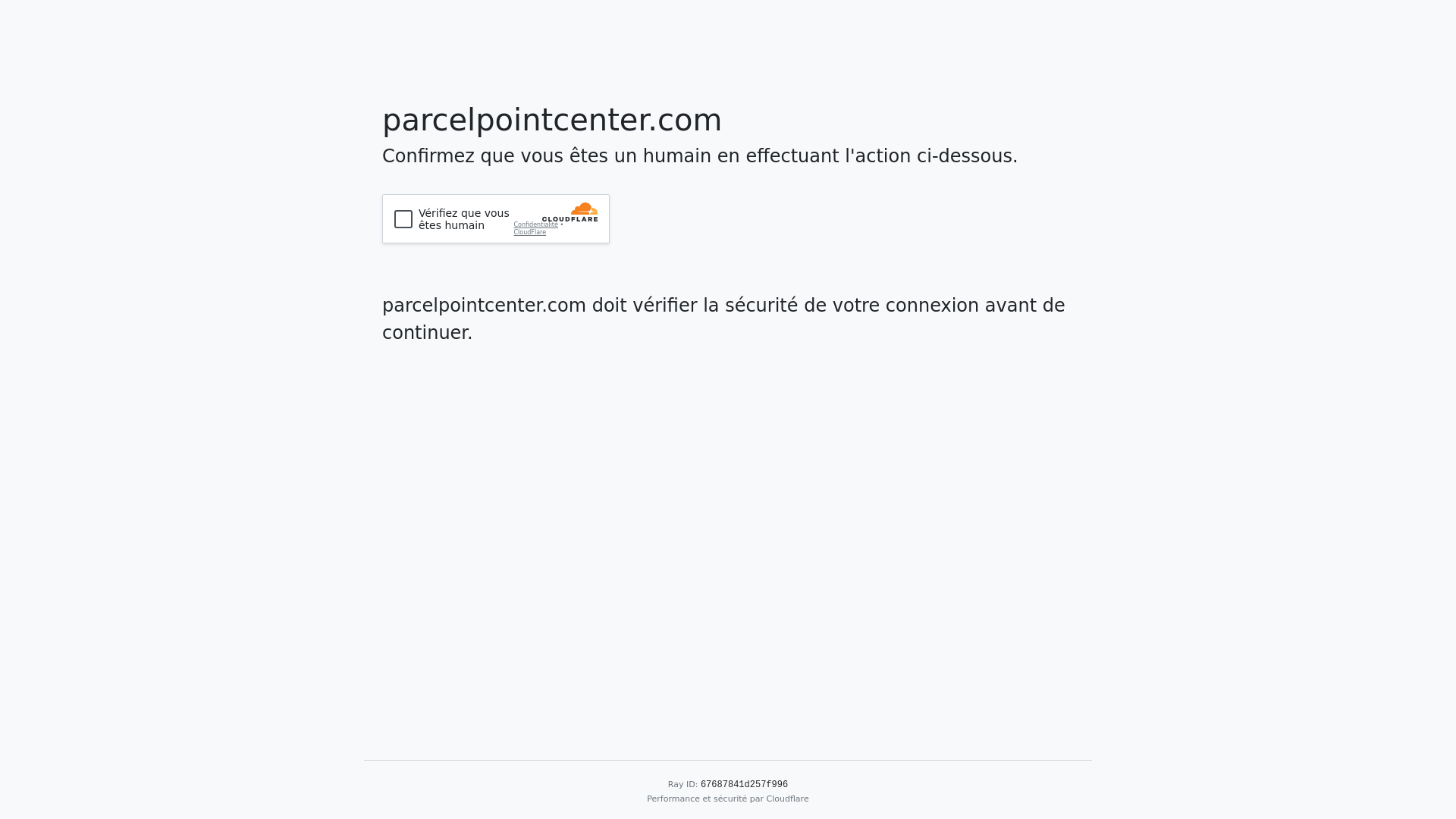 website screenshot of https://parcel-point.info/