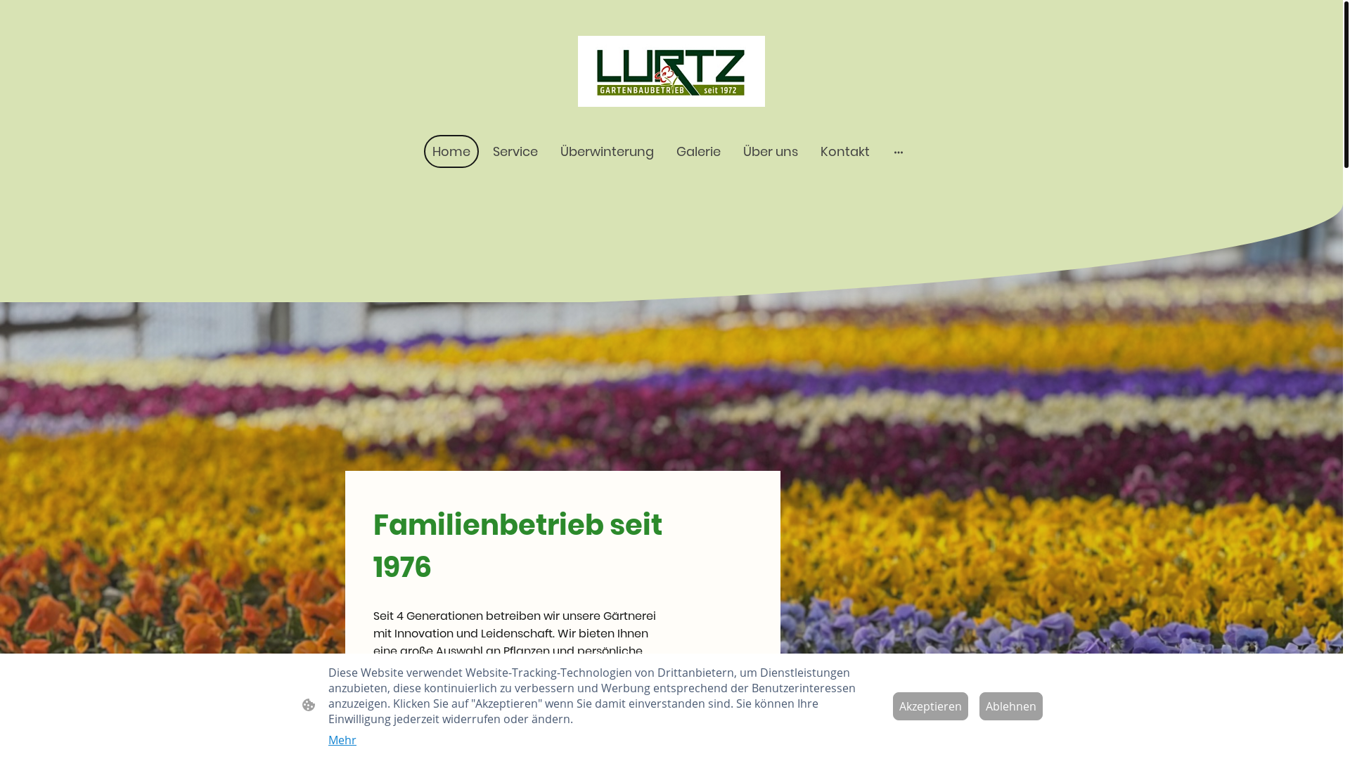 website screenshot of https://lurtz-gartenbau.de/