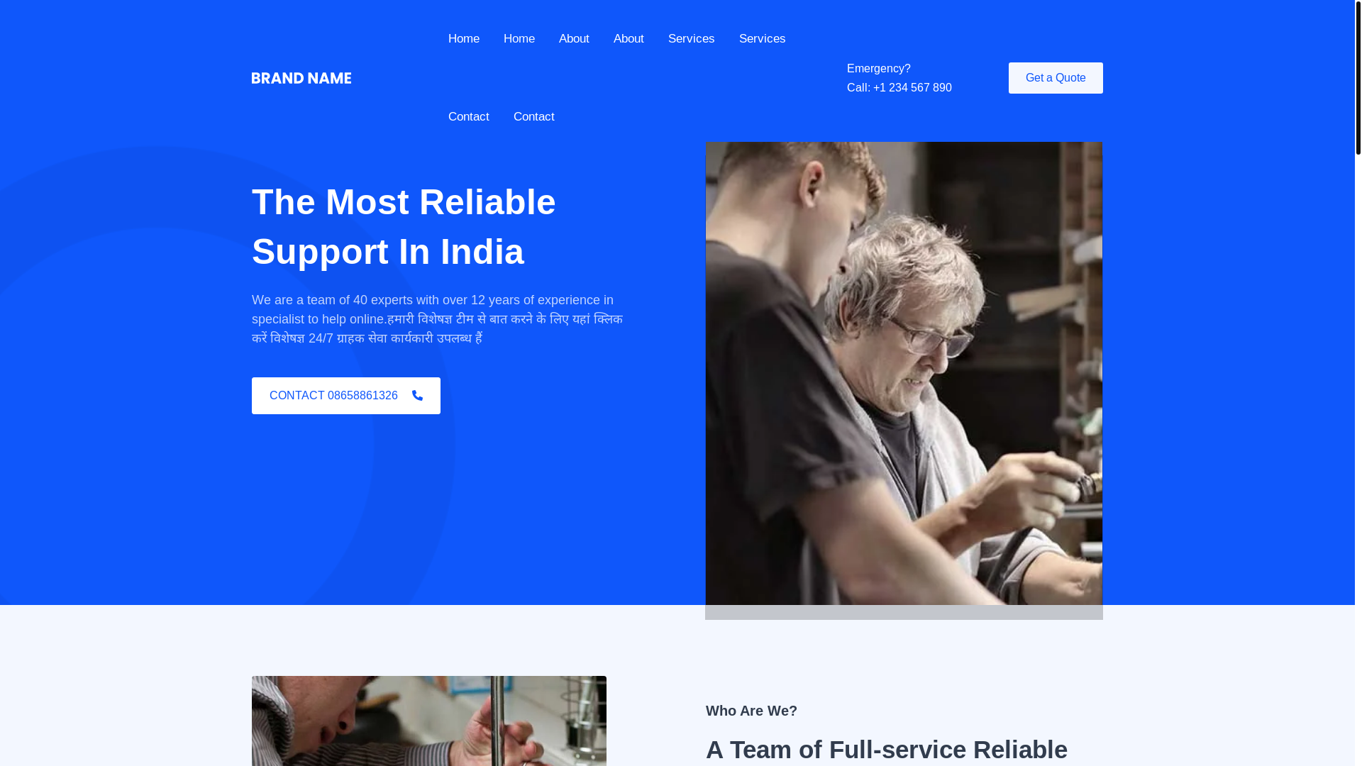website screenshot of https://nuscararepair.com/