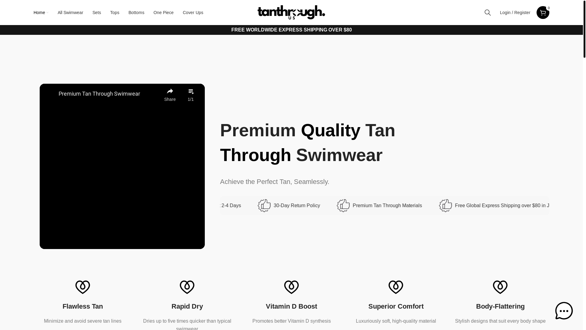 website screenshot of https://tanthrough.online/
