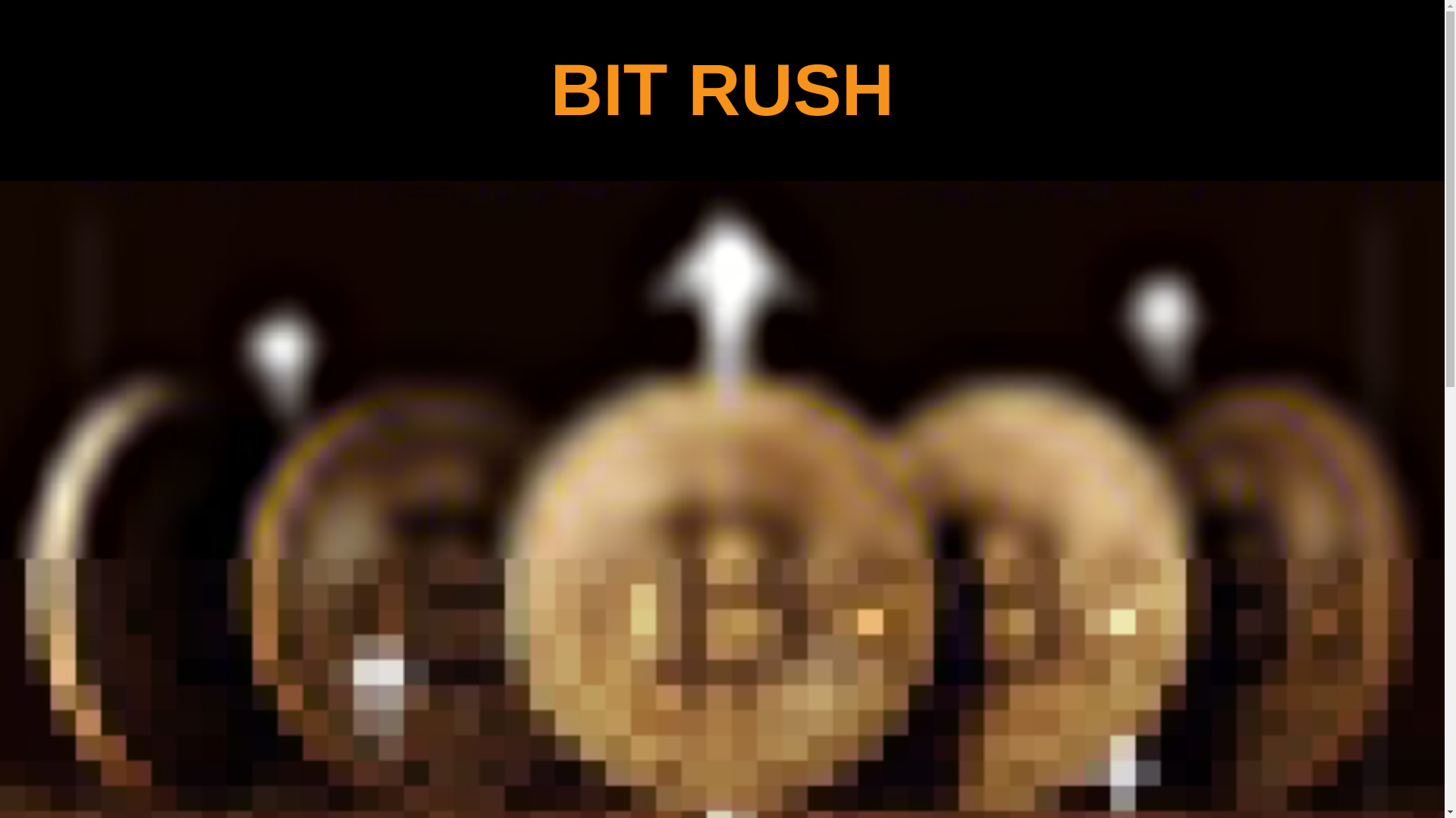 website screenshot of https://bit-rush.org/