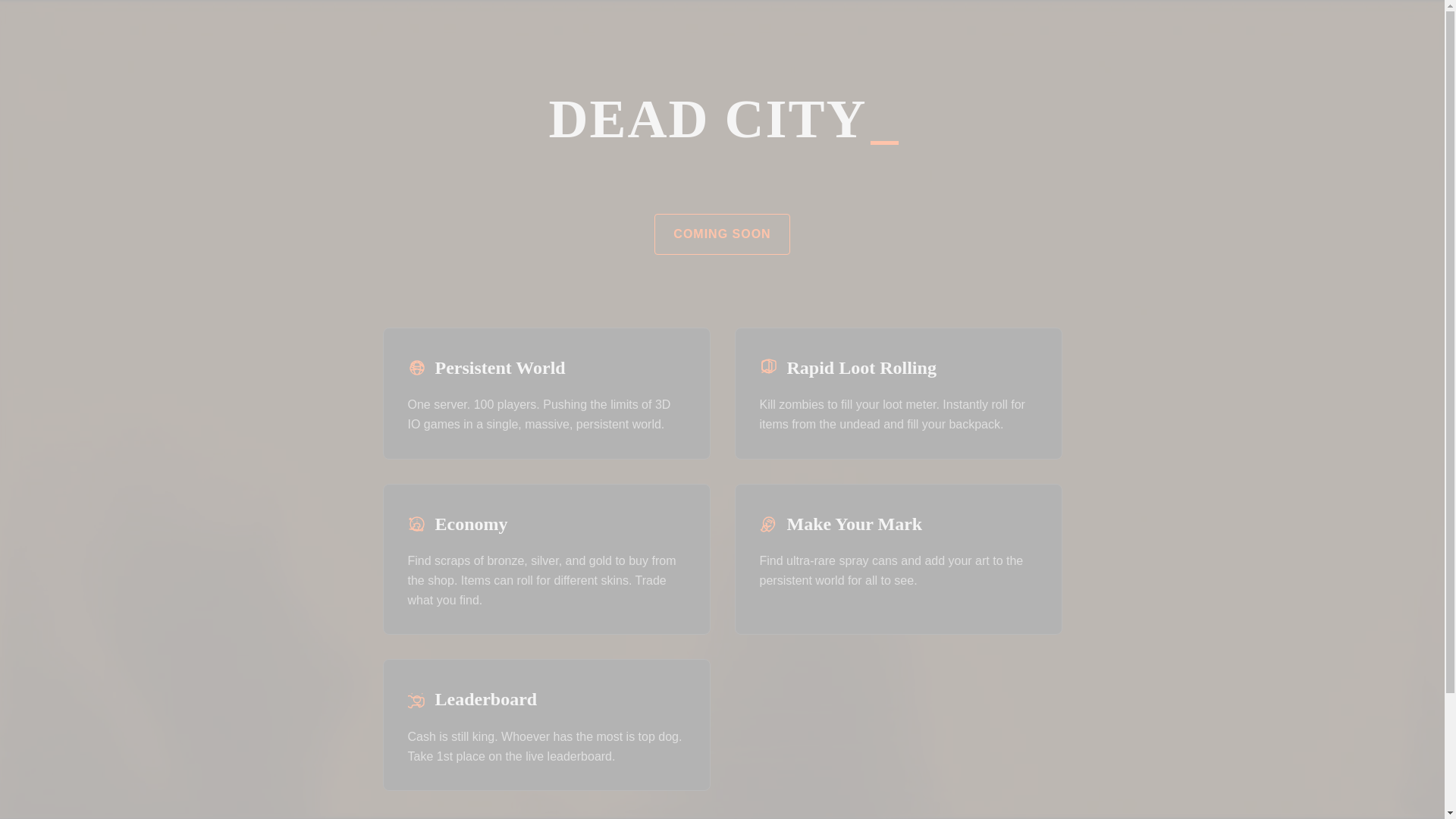 website screenshot of https://deadcity.pages.dev/