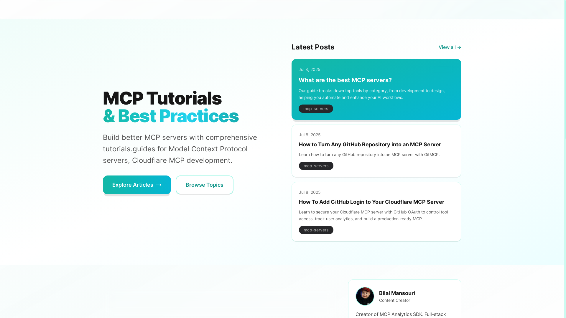 website screenshot of https://mcp-analytics-blog.pages.dev/
