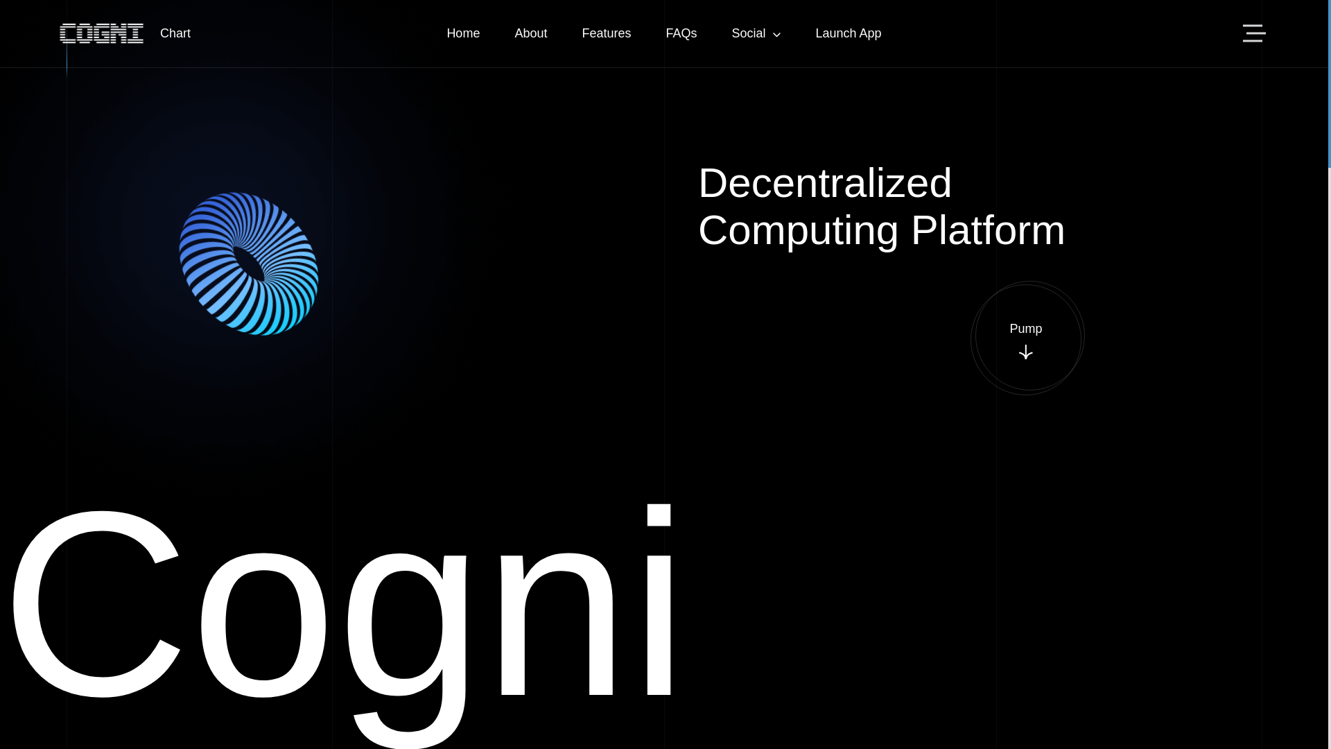website screenshot of https://cogni-landing.pages.dev/