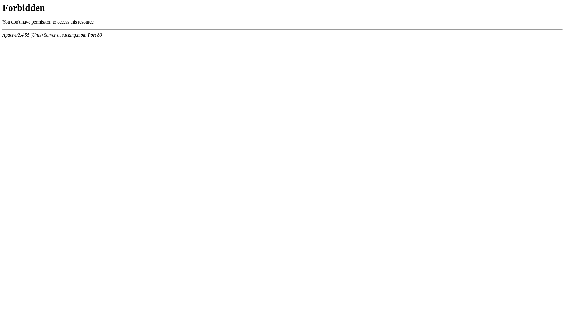 website screenshot of https://sucking.mom/