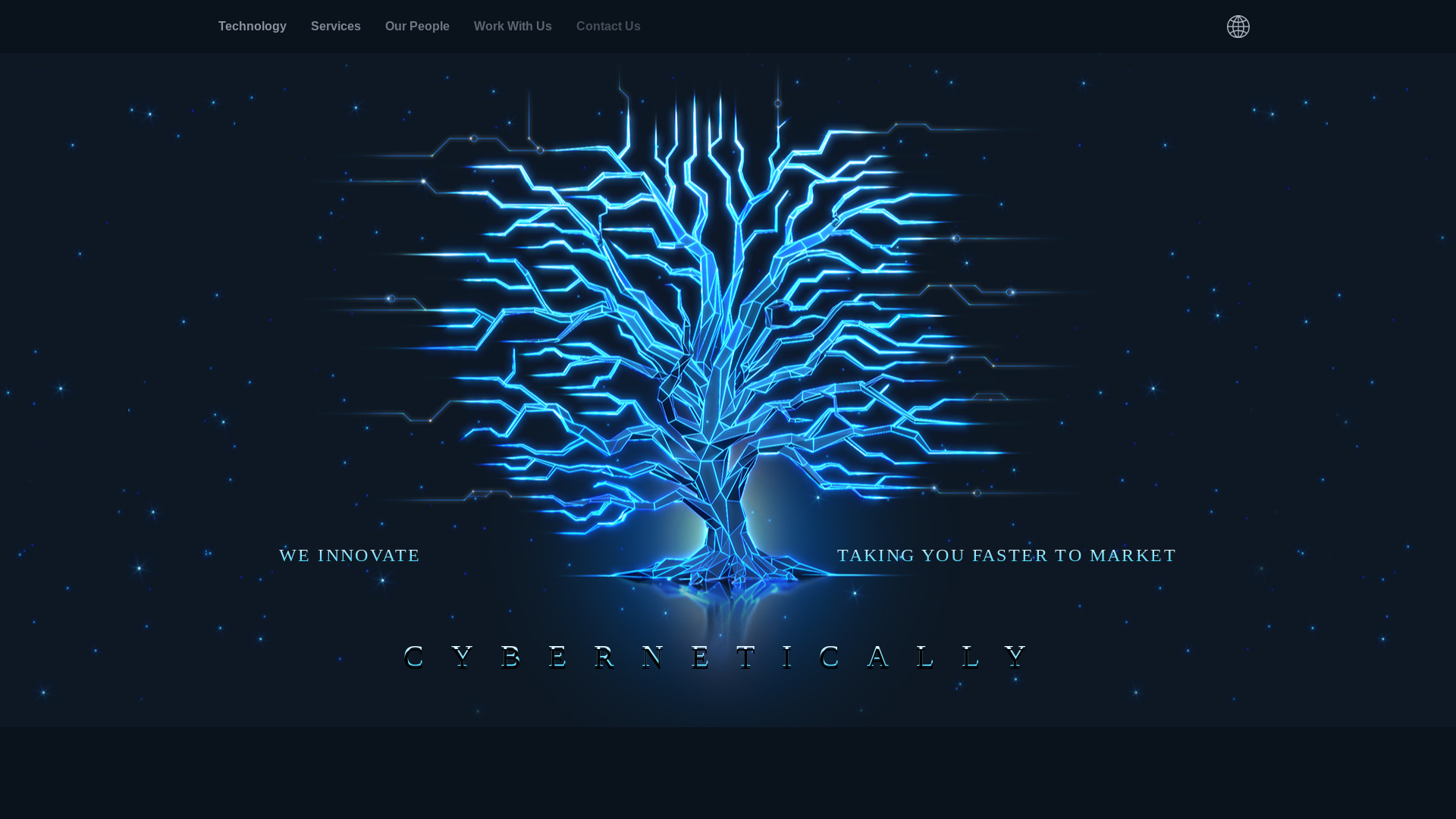 website screenshot of https://cybernetically-website.pages.dev/