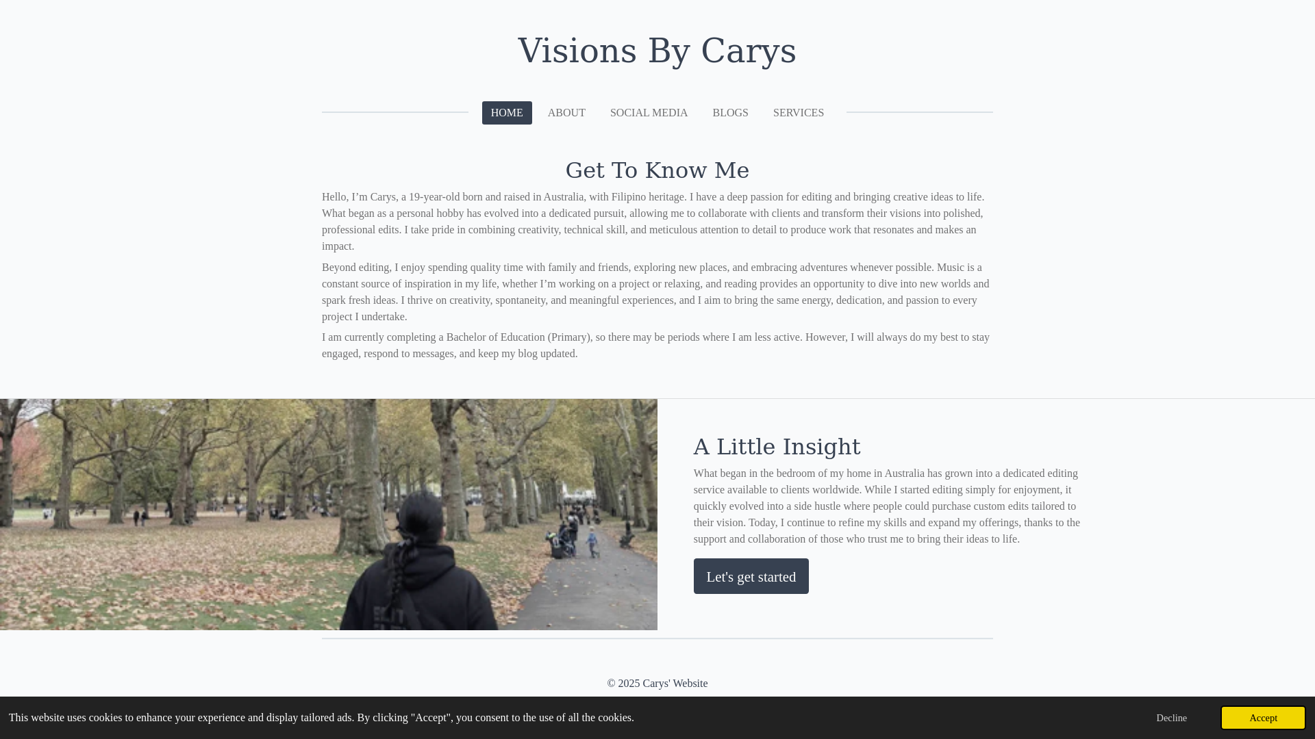 website screenshot of https://realcarys.com/