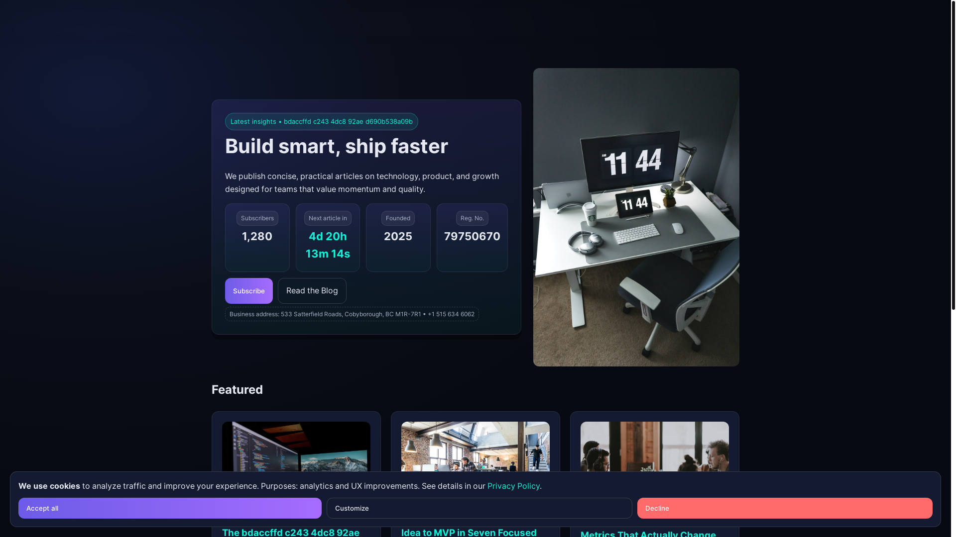website screenshot of https://clarsify.net/