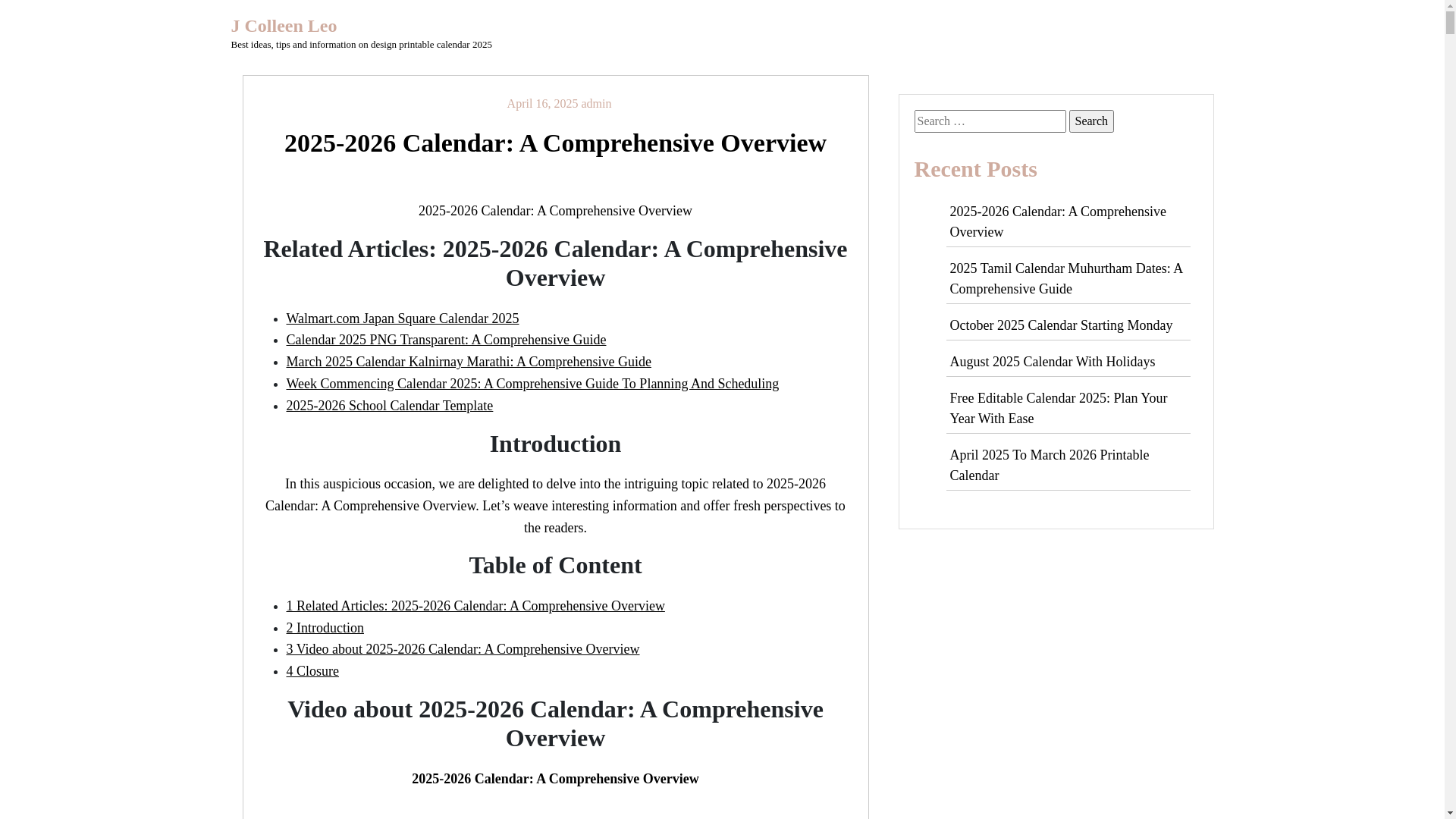 website screenshot of https://jcolleenleo.pages.dev/