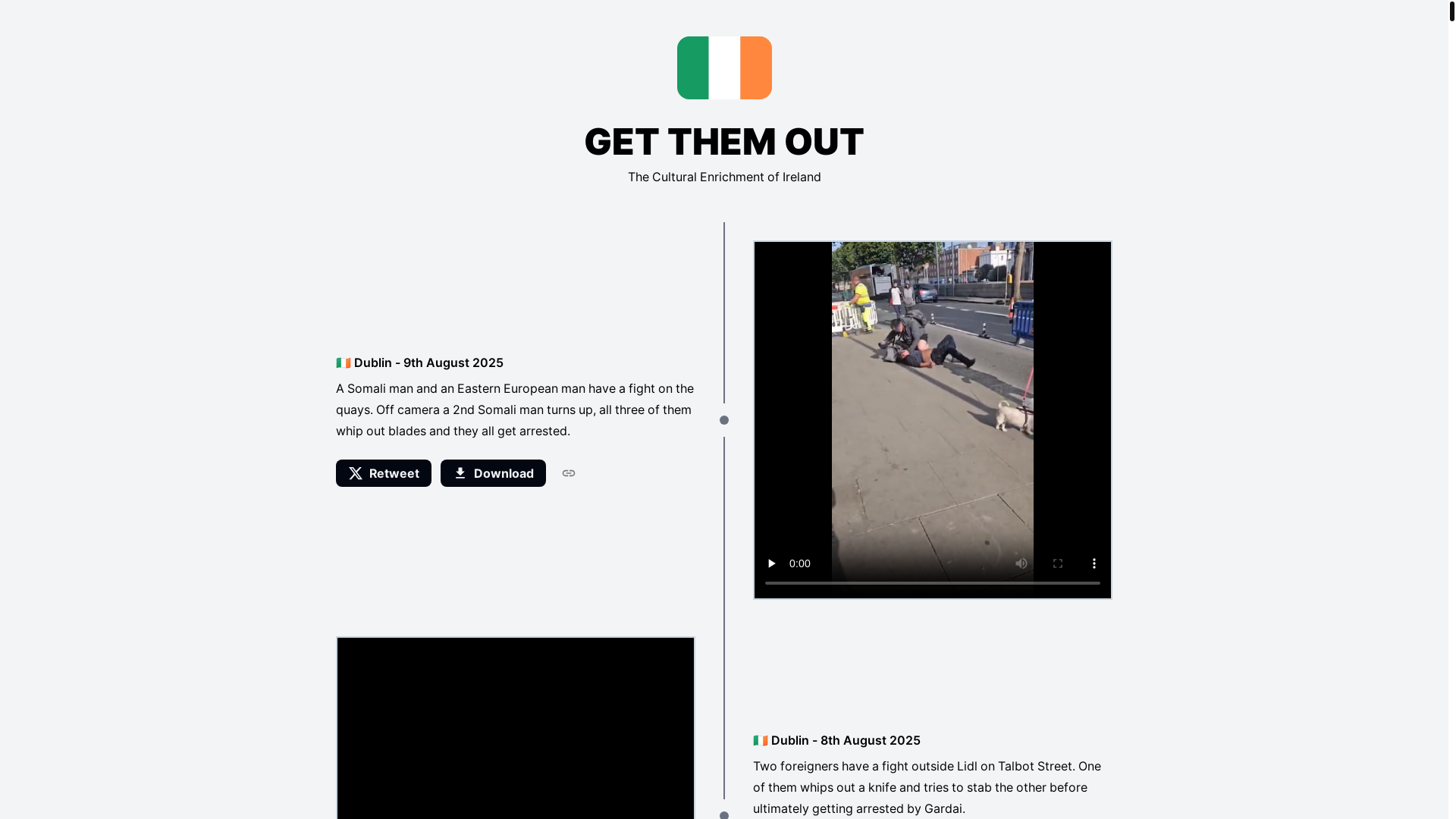 website screenshot of https://get-them-out.com/