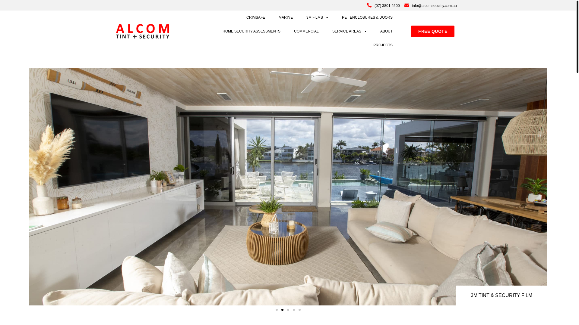website screenshot of https://alcomsecurity.online/