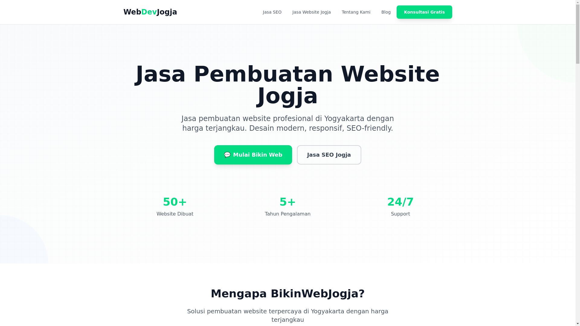 website screenshot of https://bikinwebjogjaastro.pages.dev/