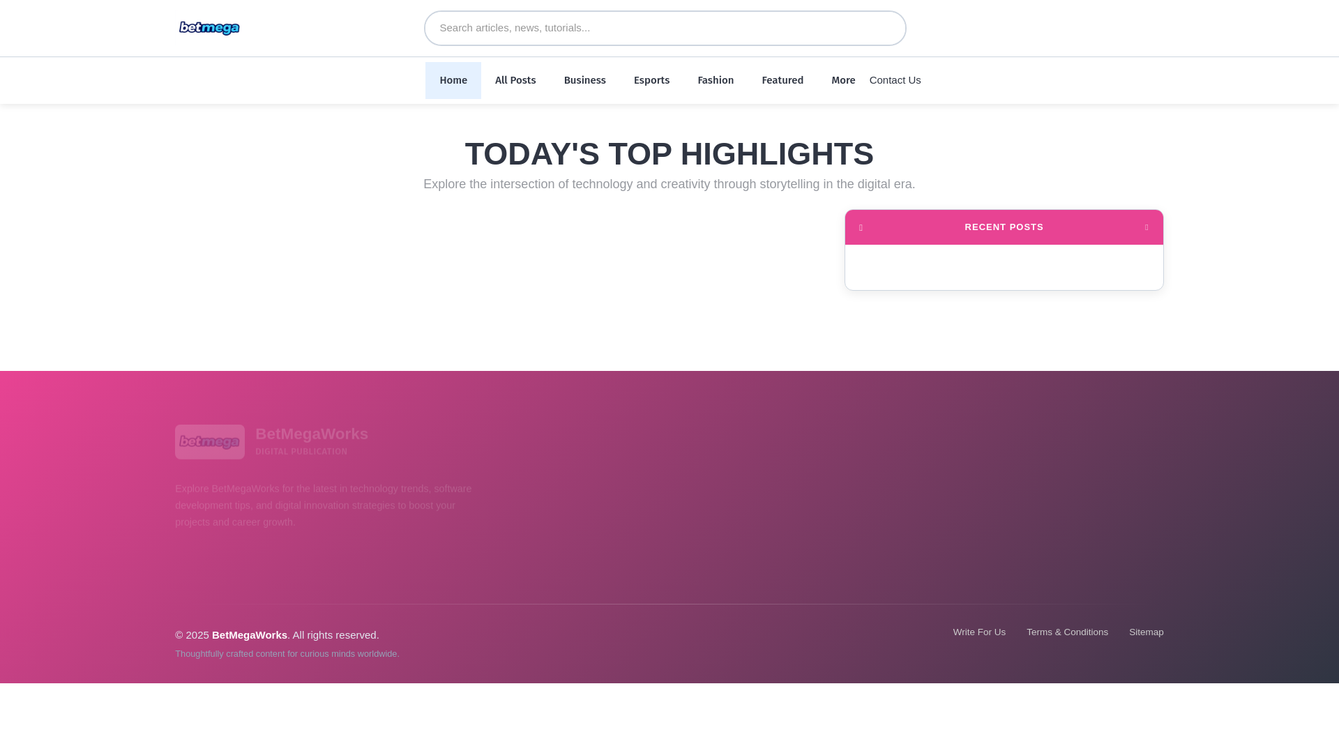 website screenshot of https://betmegaworks.us/