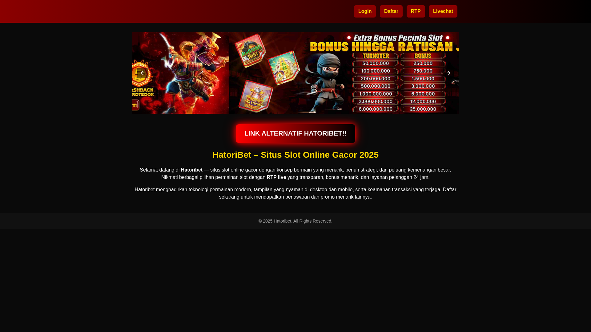 website screenshot of https://amptokokita.pages.dev/