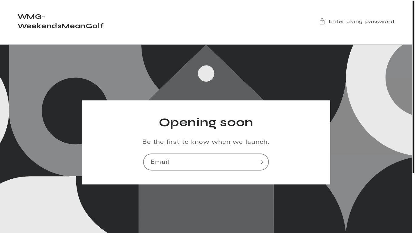 website screenshot of https://wmg-weekendsmeangolf.com/