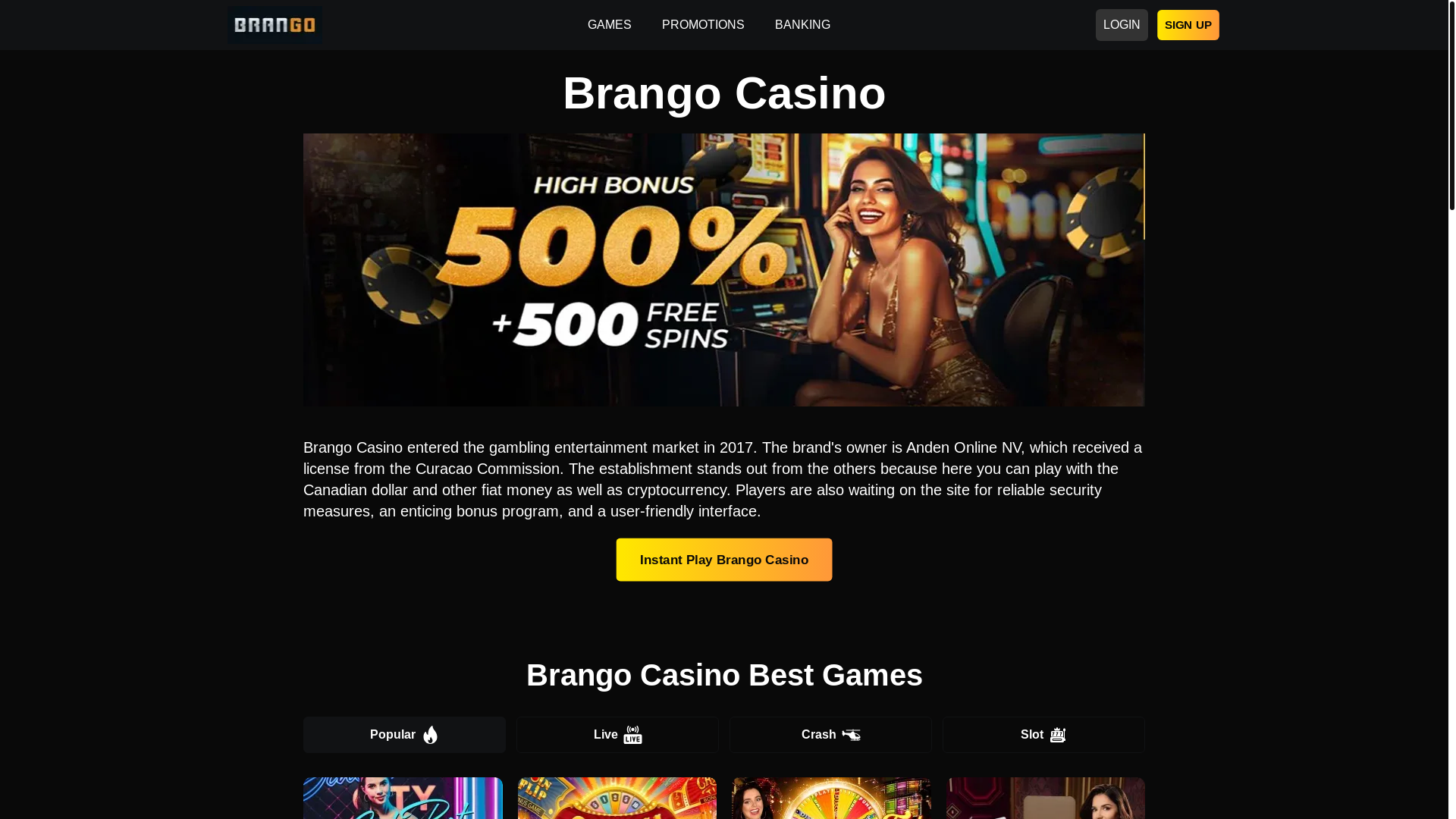 website screenshot of https://brango-casino-ca--1584.pages.dev/
