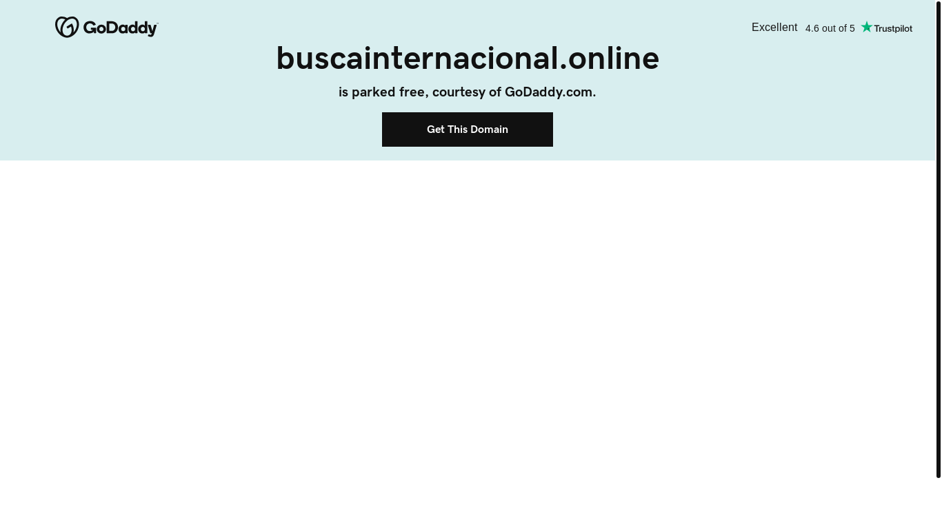 website screenshot of https://buscainternacional.online/