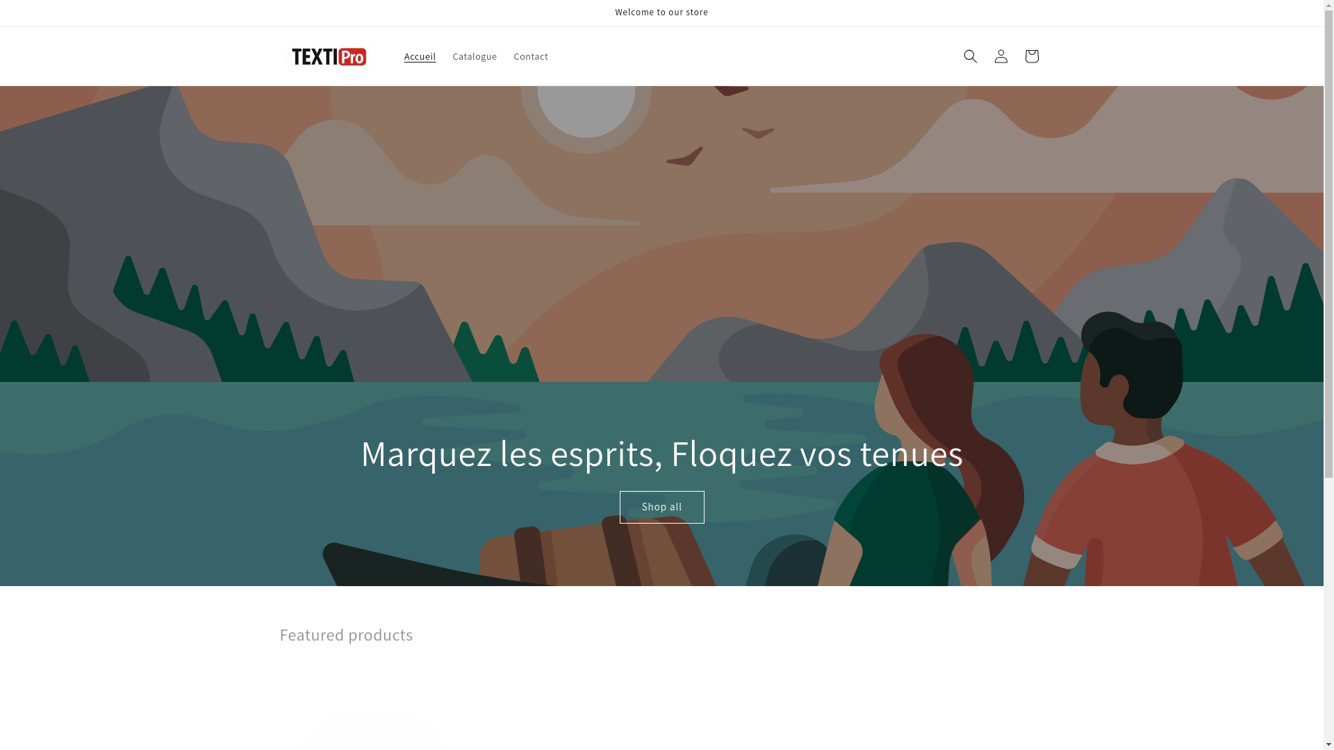 website screenshot of https://textipro.shop/