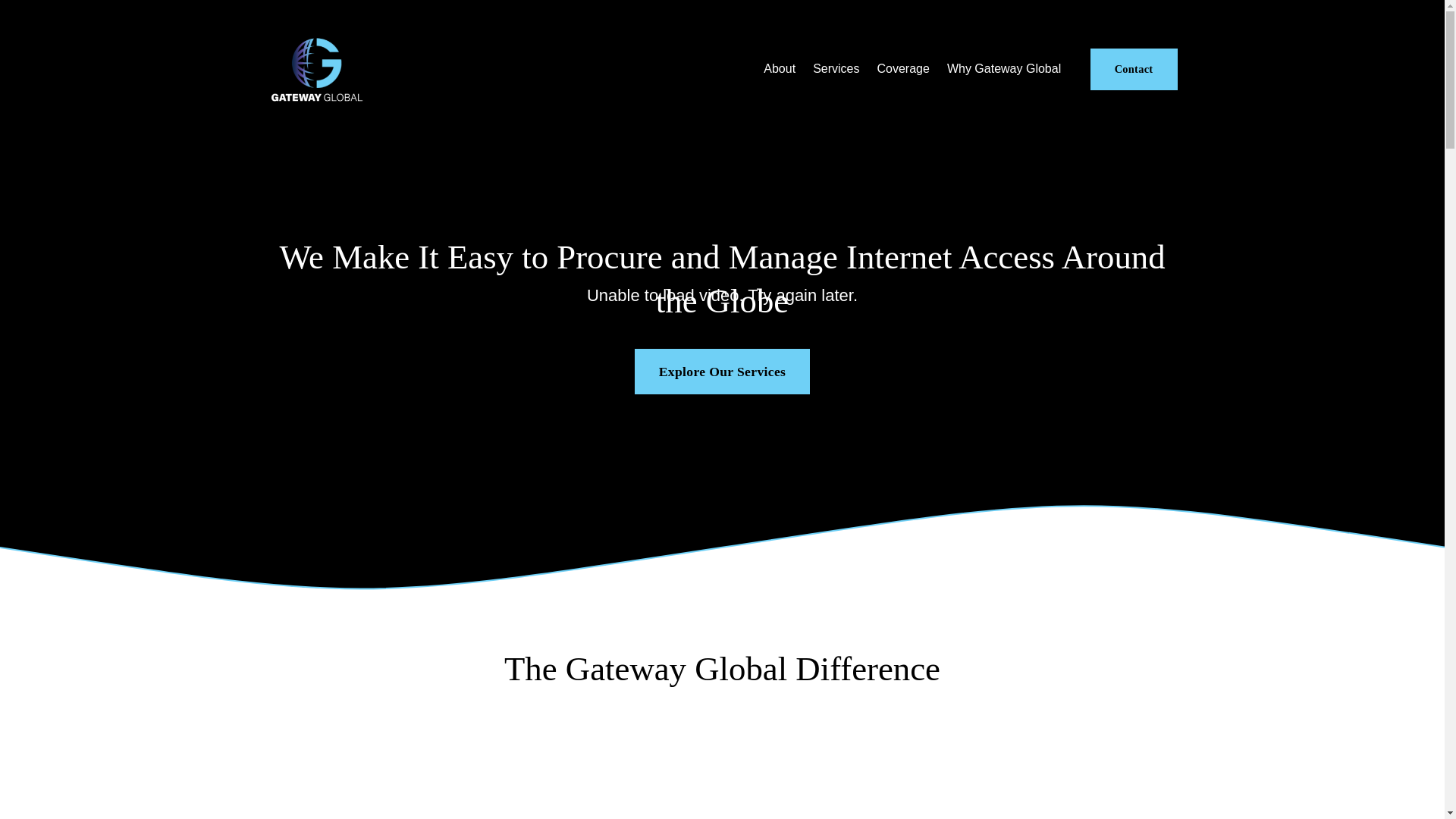 website screenshot of https://gatewayglbl.net/