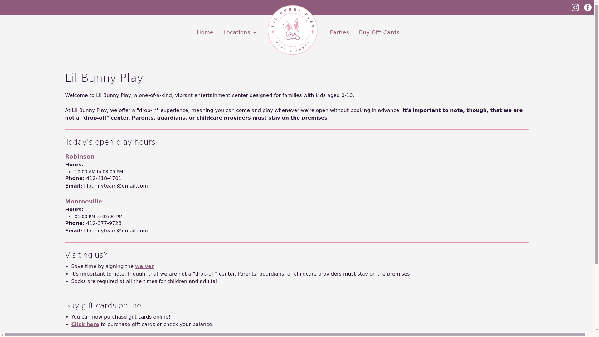 website screenshot of https://lilbunnyplay-web.pages.dev/