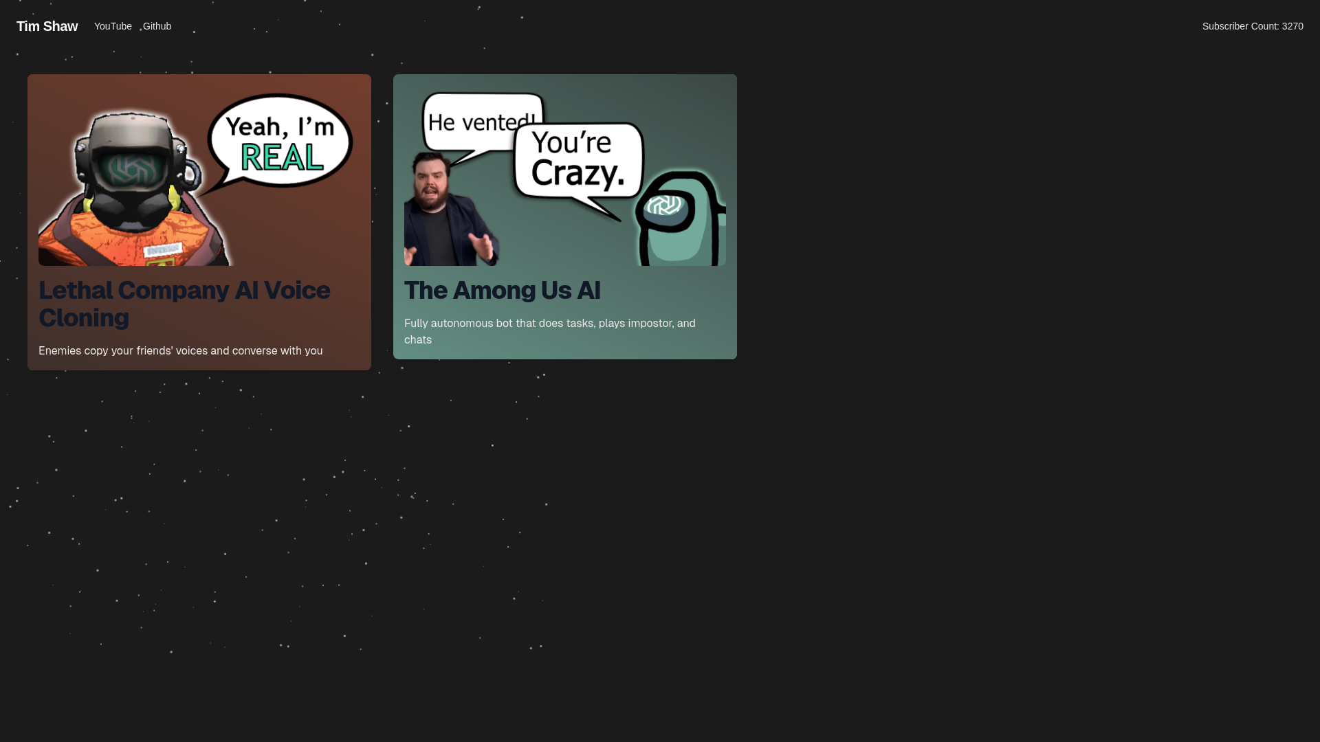 website screenshot of https://tim-shaw-1uq.pages.dev/