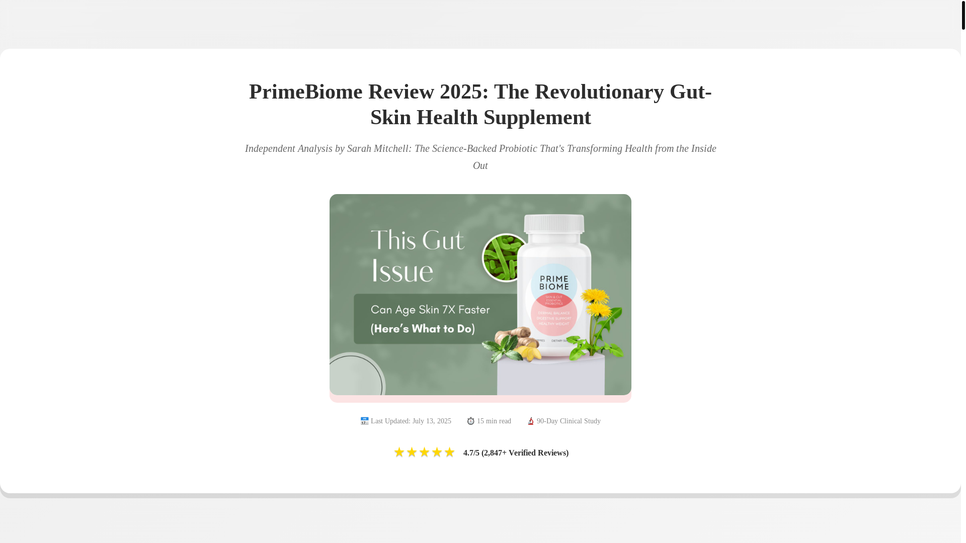 website screenshot of https://getprimebiome.pages.dev/