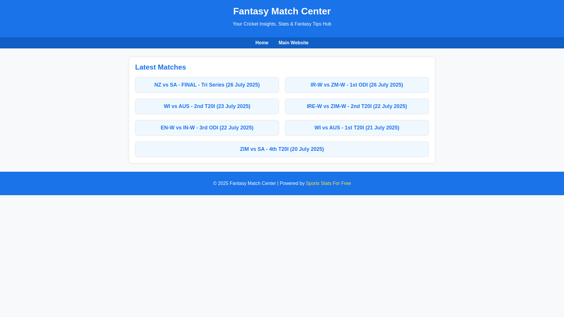 website screenshot of https://fantasyauto.pages.dev/