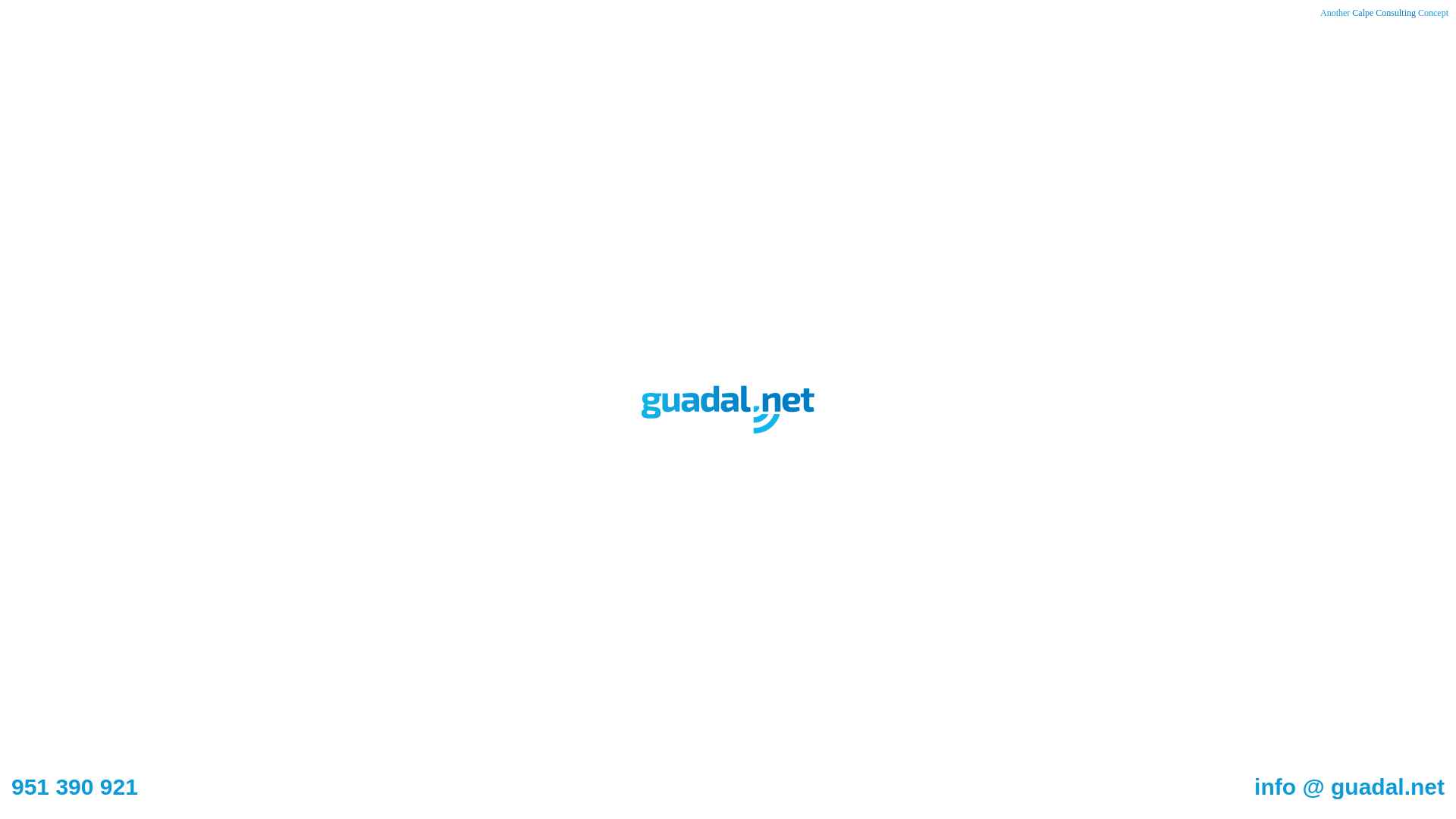 website screenshot of https://guadal.net/