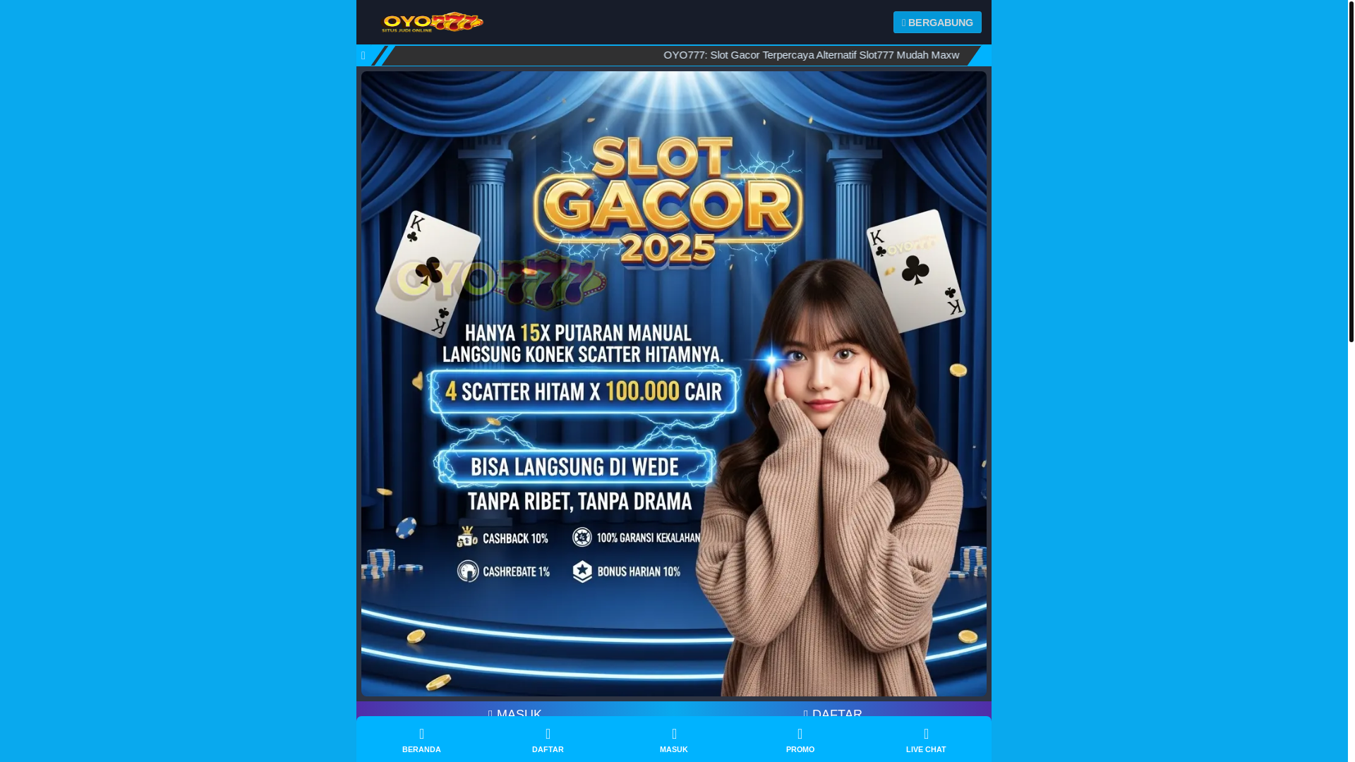 website screenshot of https://elmalpensado-oyo777-gacor.pages.dev/
