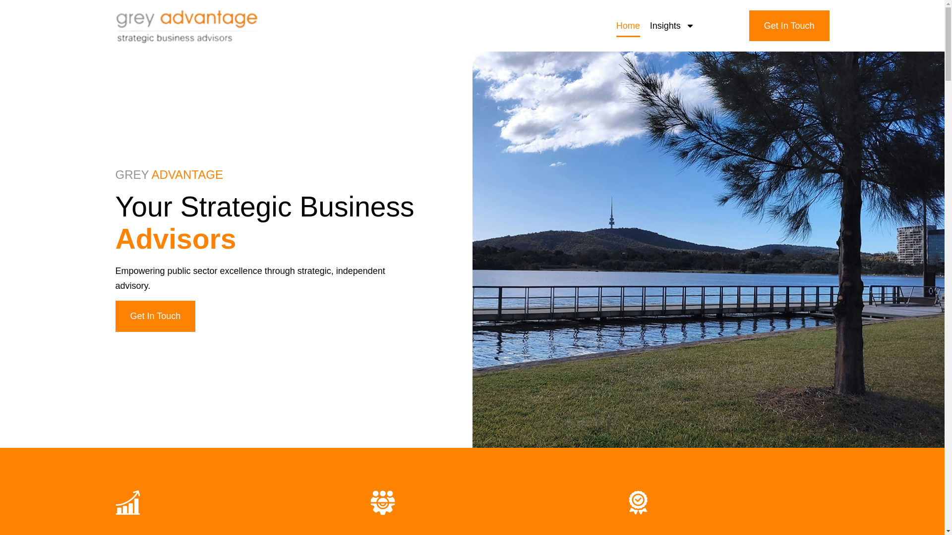 website screenshot of https://greyadvantage.au/