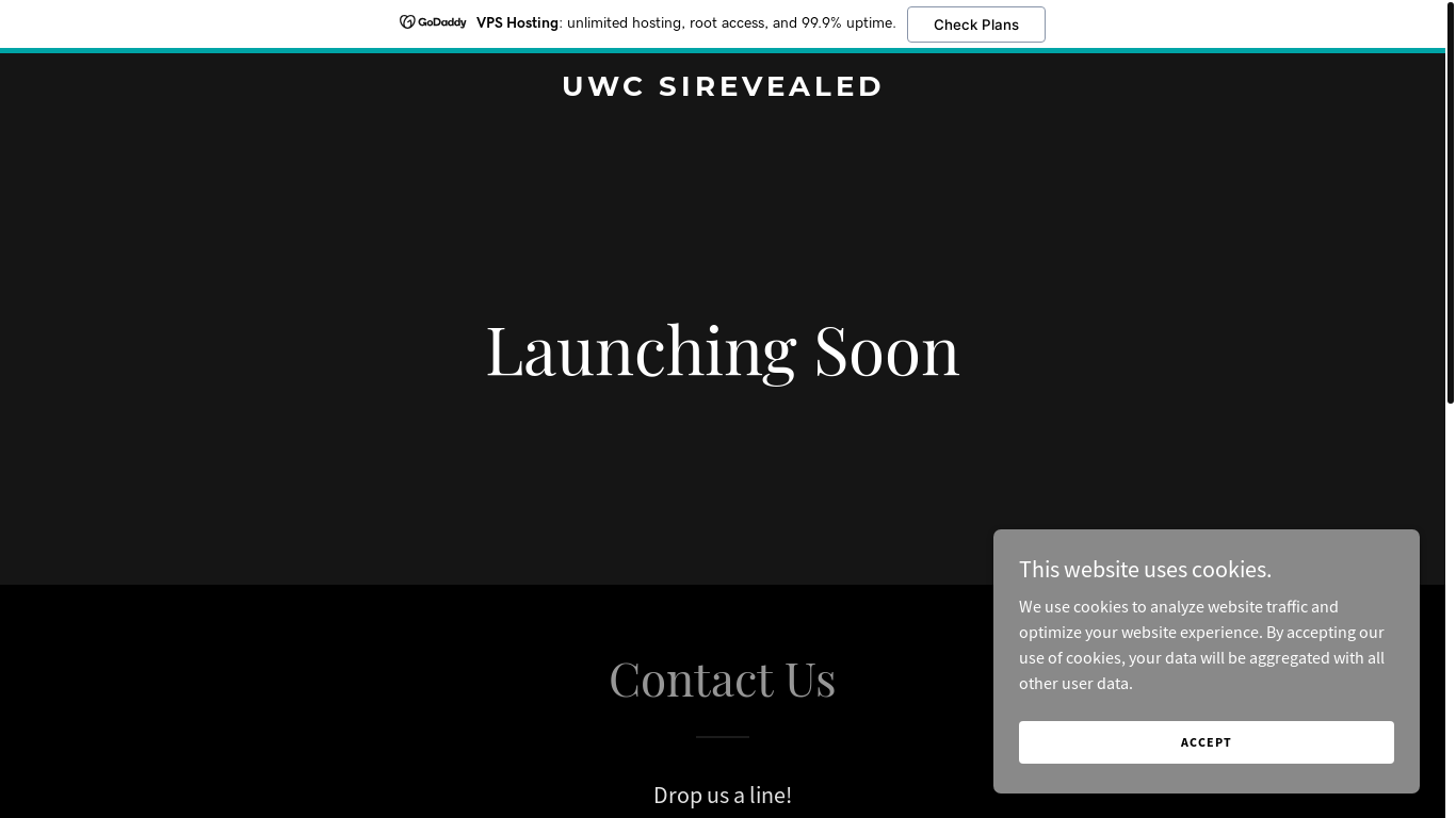 website screenshot of https://uwcsirevealed.com/
