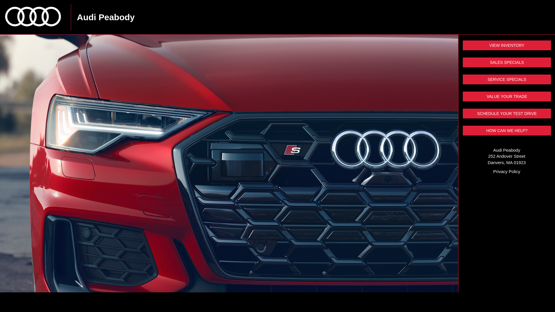 website screenshot of https://audipeabodyvip.com/