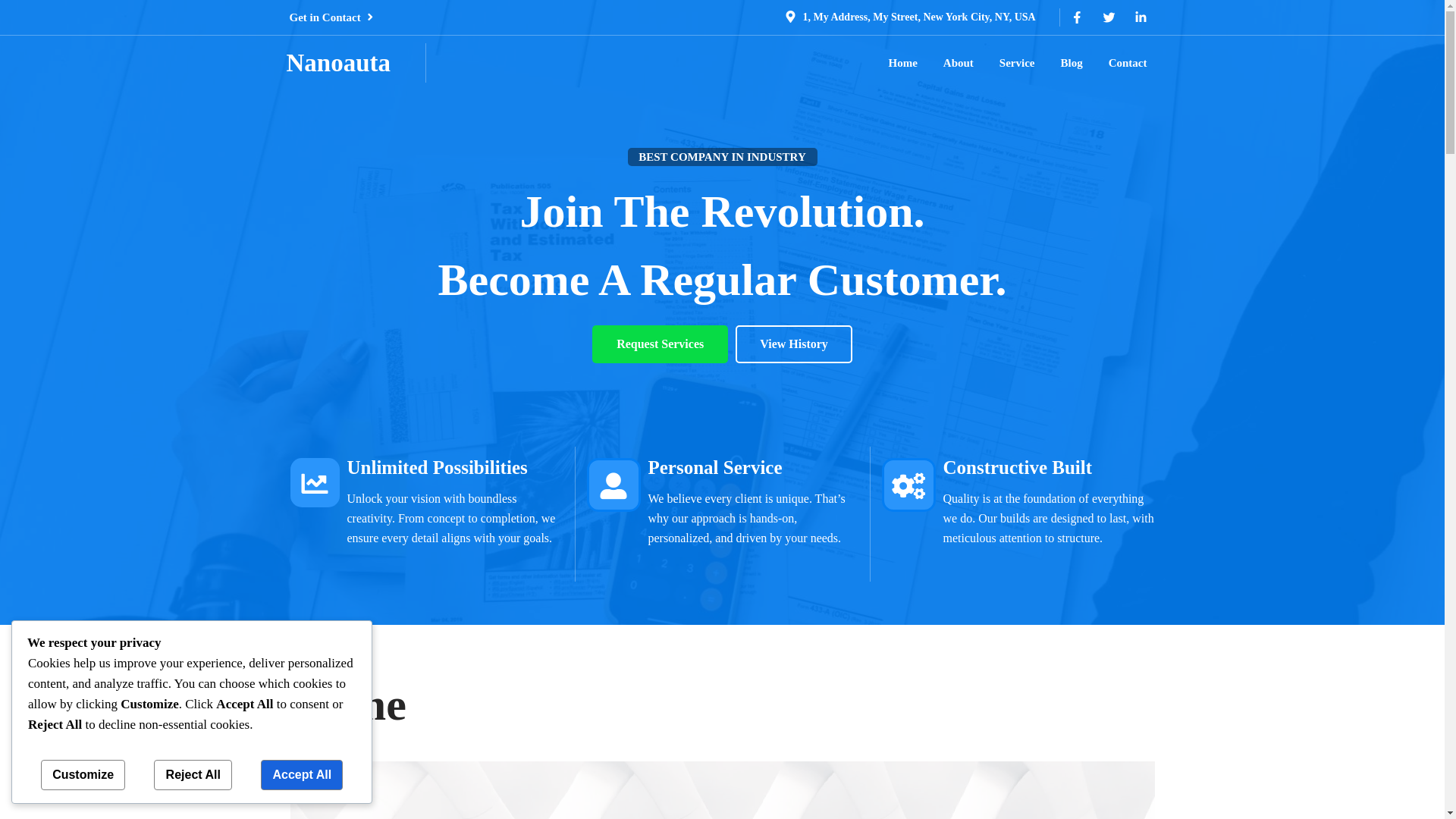 website screenshot of https://nanoauta.pl/