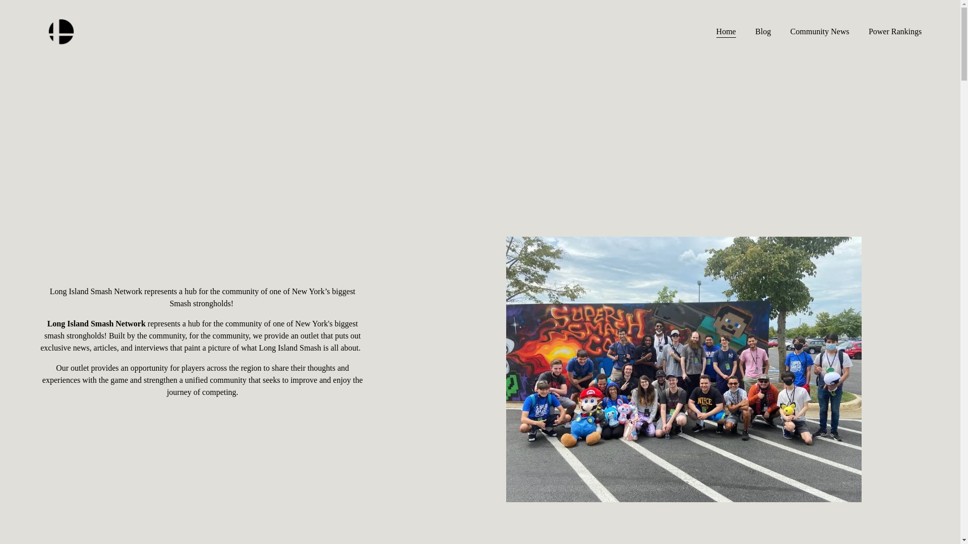 website screenshot of https://longislandsmashnetwork.com/