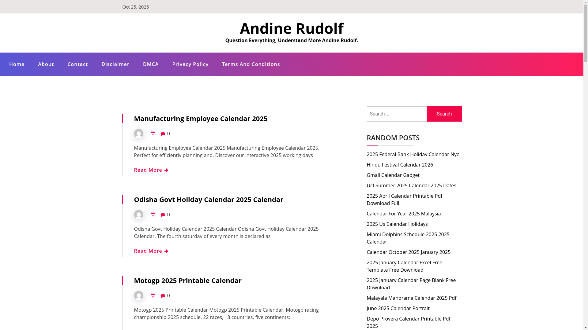 website screenshot of https://andinerudolf.pages.dev/